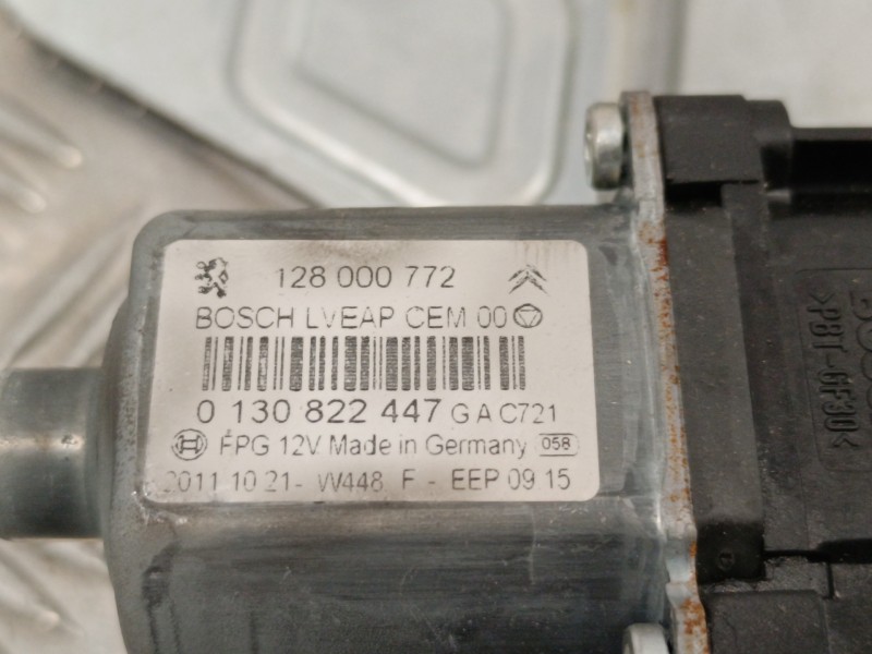 Recambio de elevalunas trasero izquierdo para citroën c5 berlina 1.6 hdi fap referencia OEM IAM 128000772  