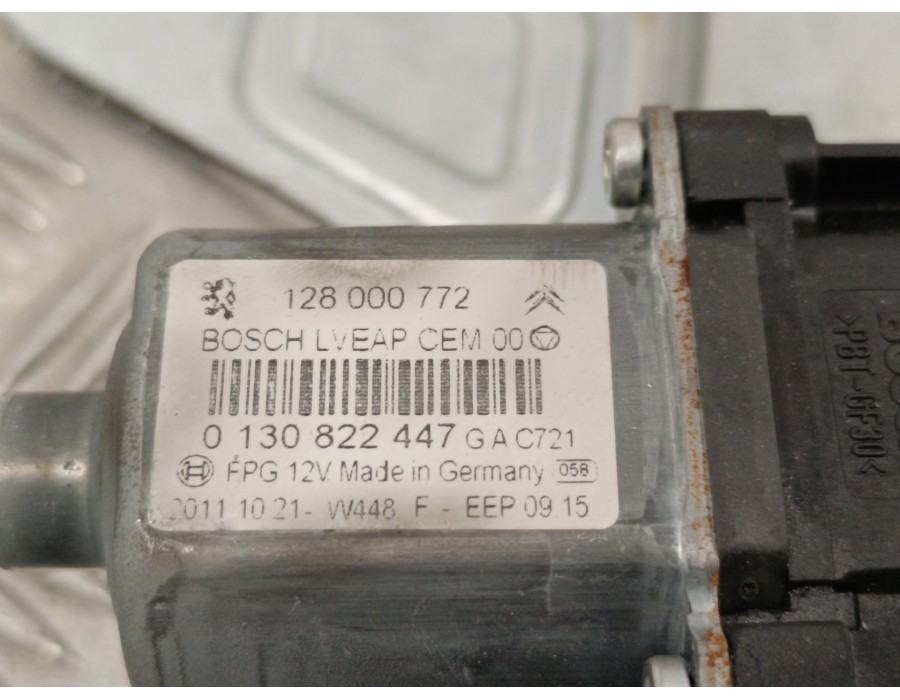 Recambio de elevalunas trasero izquierdo para citroën c5 berlina 1.6 hdi fap referencia OEM IAM 128000772  