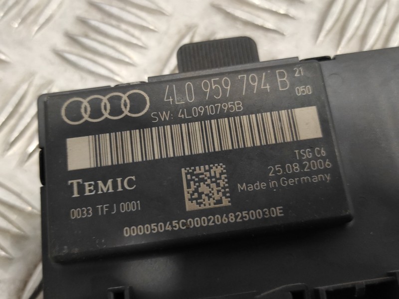 Recambio de modulo confort para audi q7 (4l) 3.0 v6 24v tdi referencia OEM IAM 4L0959794B  4L0910795B
