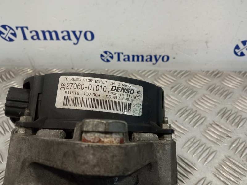 Recambio de alternador para toyota auris 1.6 16v cat referencia OEM IAM 270600T010  MS1012100910
