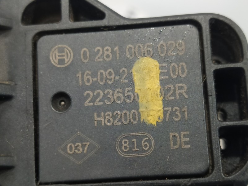 Recambio de sensor para dacia sandero 0.9 tce cat referencia OEM IAM 0281006029 H8200758731 223650002R