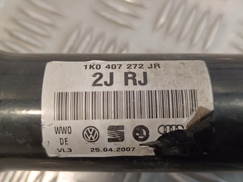Recambio de transmision delantera derecha para volkswagen golf v berlina (1k1) 1.4 16v tsi referencia OEM IAM 1K0407272JR  