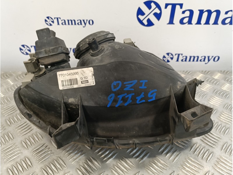 Recambio de faro izquierdo para renault clio ii fase i (b/cbo) 1.2 referencia OEM IAM 7701045995  67735095