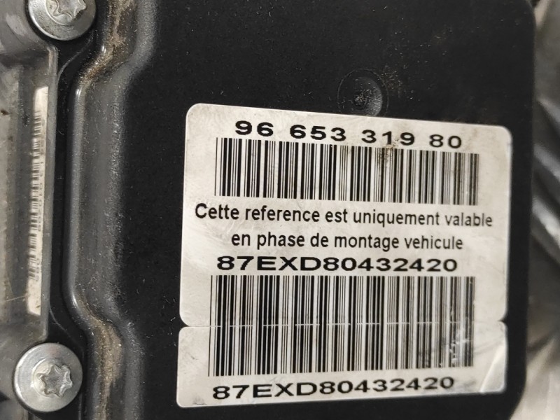 Recambio de abs para peugeot 308 1.6 16v referencia OEM IAM 0265231796 0265800555 9660107180