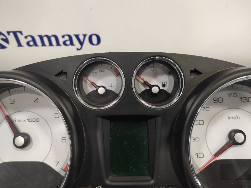 Recambio de cuadro instrumentos para peugeot 308 1.6 16v referencia OEM IAM 9665107580  503001555109