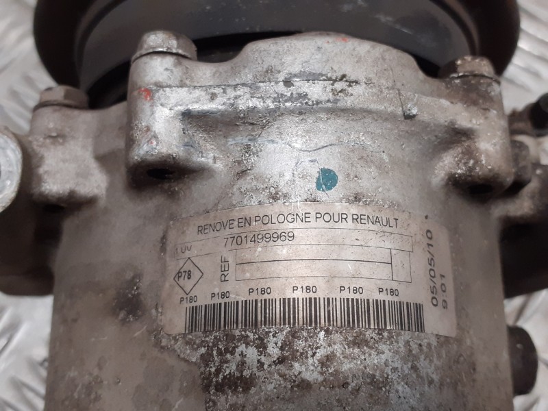 Recambio de compresor aire acondicionado para renault kangoo (f/kc0) 1.5 dci diesel referencia OEM IAM 7701499969  