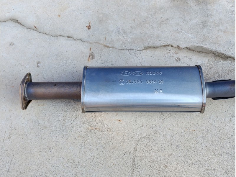 Recambio de tubo escape completo para hyundai i30 fastback 1.4 tgdi cat referencia OEM IAM   