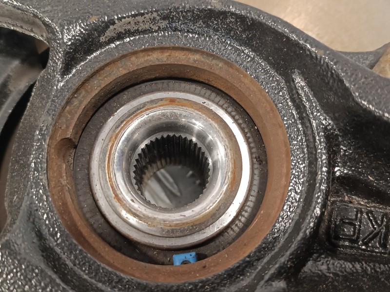 Recambio de mangueta delantera derecha para volkswagen touareg (7la) 2.5 tdi referencia OEM IAM 7L6407258A  