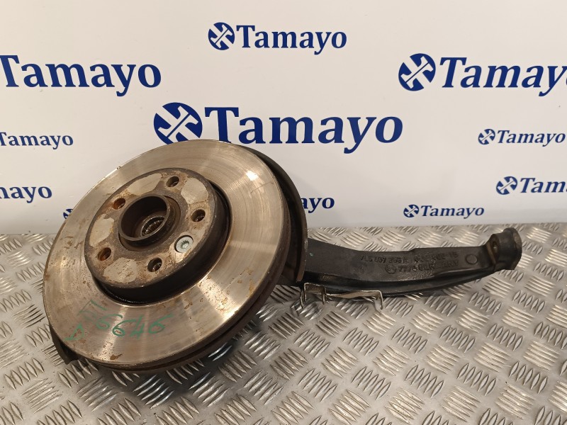 Recambio de mangueta delantera derecha para volkswagen touareg (7la) 2.5 tdi referencia OEM IAM 7L6407258A  