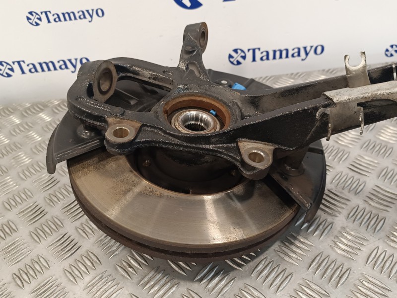Recambio de mangueta delantera izquierda para volkswagen touareg (7la) 2.5 tdi referencia OEM IAM 7L6407257A  