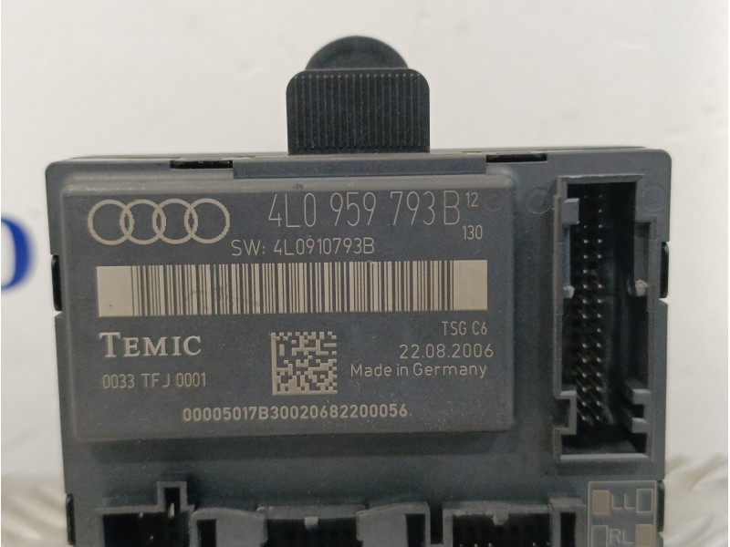 Recambio de modulo confort para audi q7 (4l) 3.0 v6 24v tdi referencia OEM IAM 4L0959793B  4L0910793B