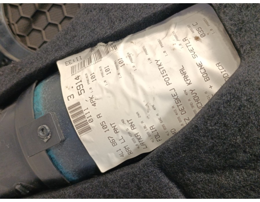 Recambio de guarnecido puerta delantera izquierda para audi q7 (4l) 3.0 v6 24v tdi referencia OEM IAM 4L1867105A  