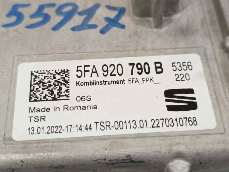 Recambio de cuadro instrumentos para cupra formentor km (fm6) referencia OEM IAM 5FA920790B  A2C19712701