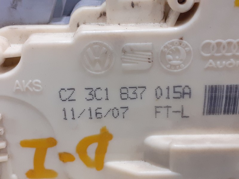 Recambio de cerradura puerta delantera izquierda para volkswagen passat variant (3c5) 1.9 tdi referencia OEM IAM 3C1837015A  CZ3