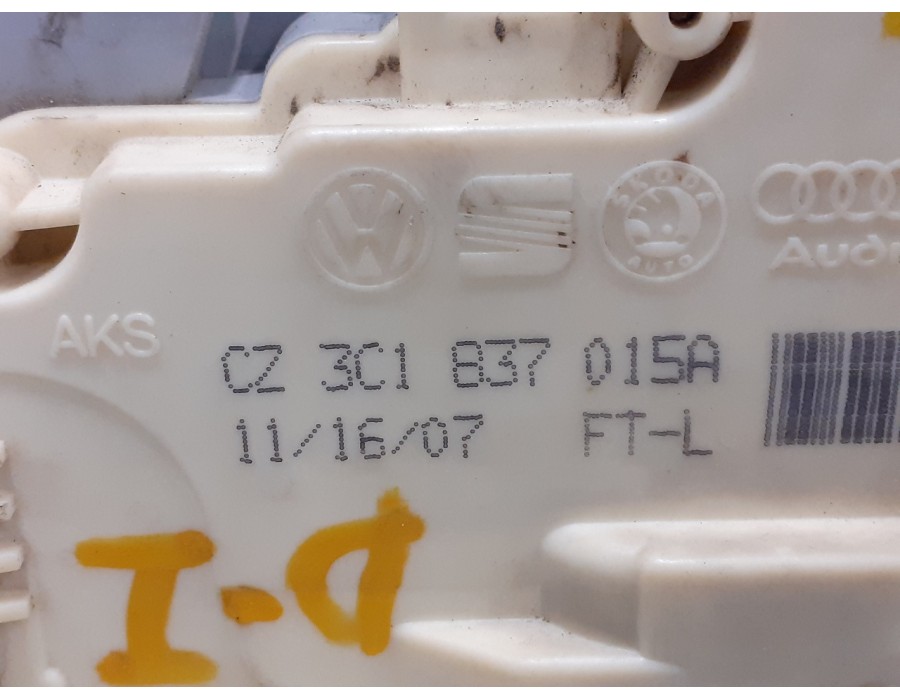 Recambio de cerradura puerta delantera izquierda para volkswagen passat variant (3c5) 1.9 tdi referencia OEM IAM 3C1837015A  CZ3