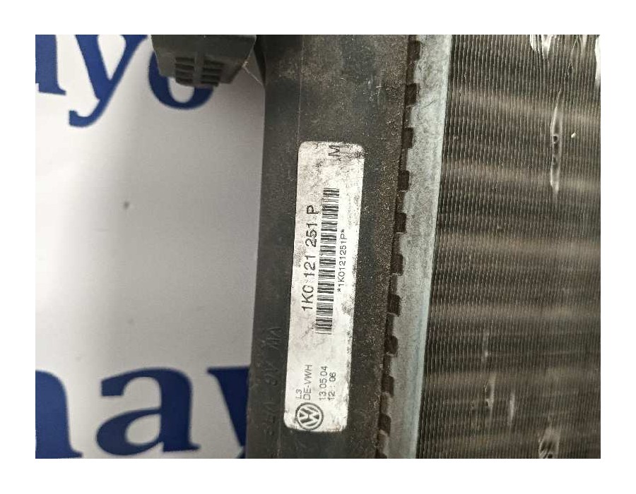 Recambio de radiador agua para audi a6 berlina (c4) 2.5 tdi cat (ael) referencia OEM IAM 1K0121251P  