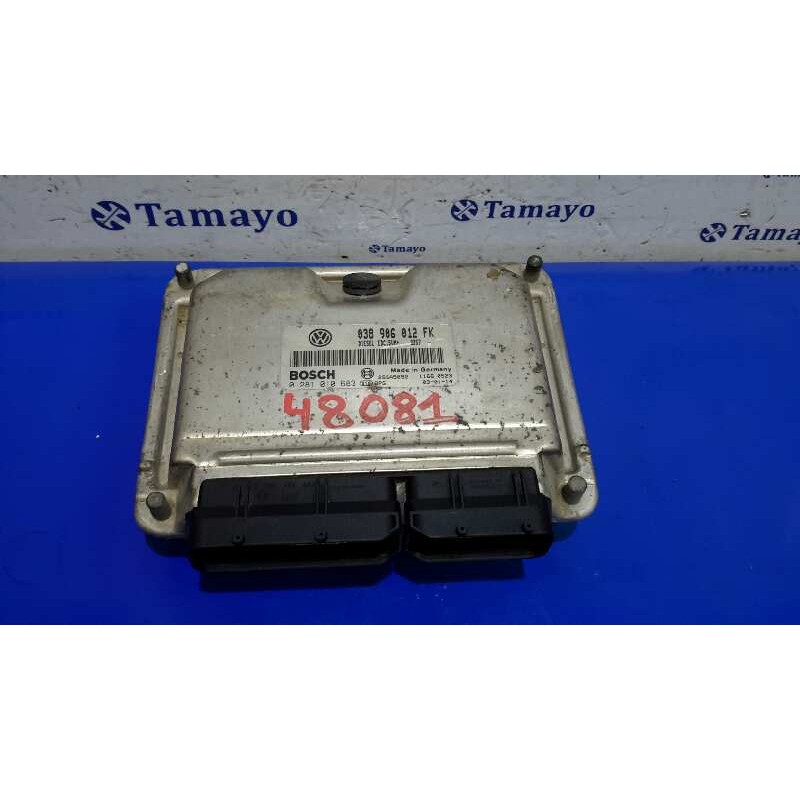 Recambio de centralita motor uce para seat leon (1m1) 1.9 tdi referencia OEM IAM 038906012FK EDC15VM+ 0281010683