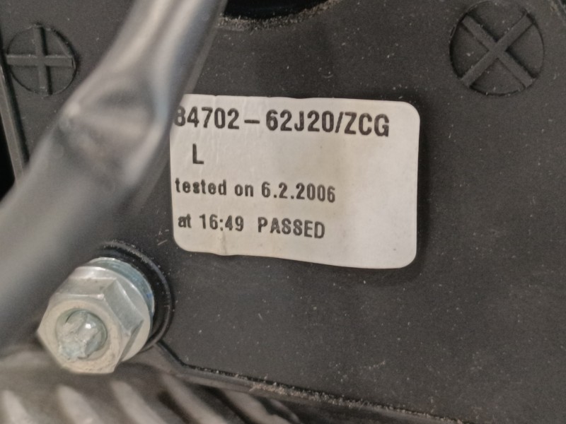 Recambio de retrovisor izquierdo para suzuki swift berlina (mz) referencia OEM IAM 8470262J20  8470262J20ZCG