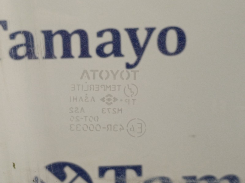 Recambio de luna delantera derecha para toyota 4-runner (n13) 3.0 turbodiesel referencia OEM IAM 43R00033  
