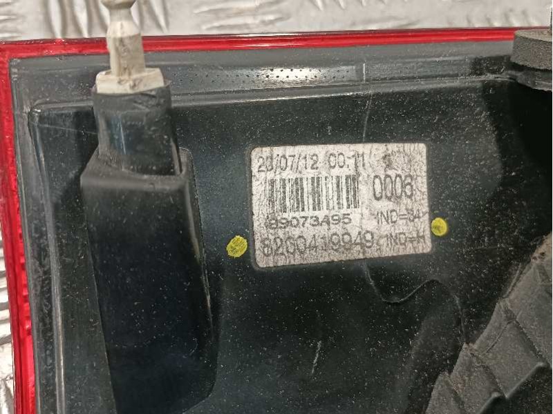 Recambio de piloto trasero izquierdo para renault kangoo (f/kc0) referencia OEM IAM 8200419949  89073495