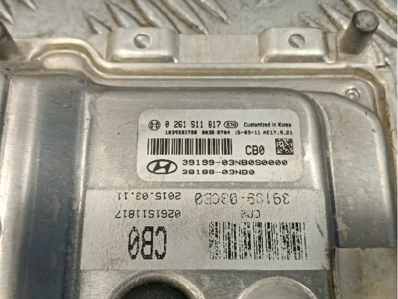 Recambio de centralita motor uce para hyundai i30 (gd) referencia OEM IAM 1038407877 0261S11817 ME17921