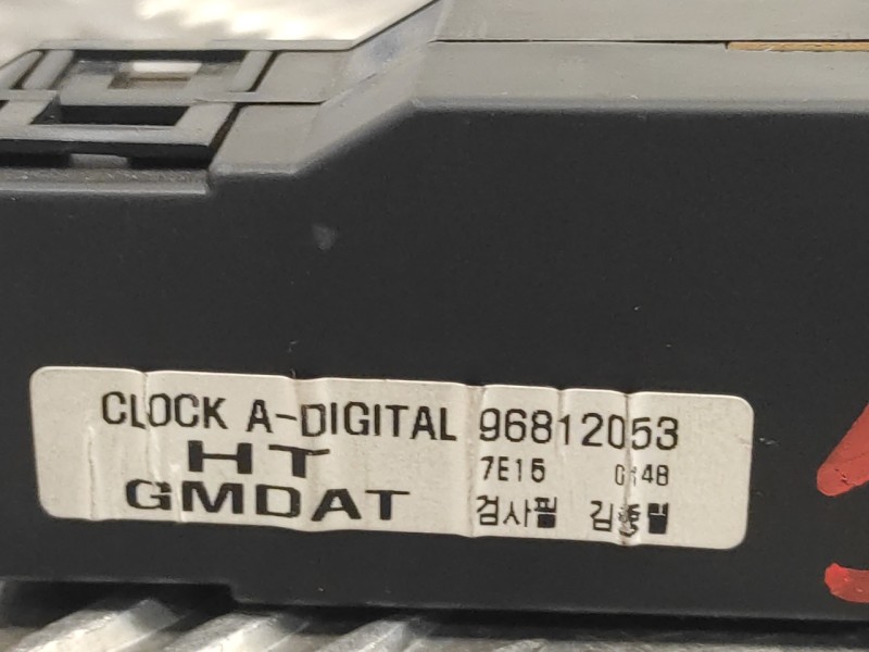 Recambio de pantalla multifuncion para chevrolet lacetti 2.0 diesel cat referencia OEM IAM 96812053  