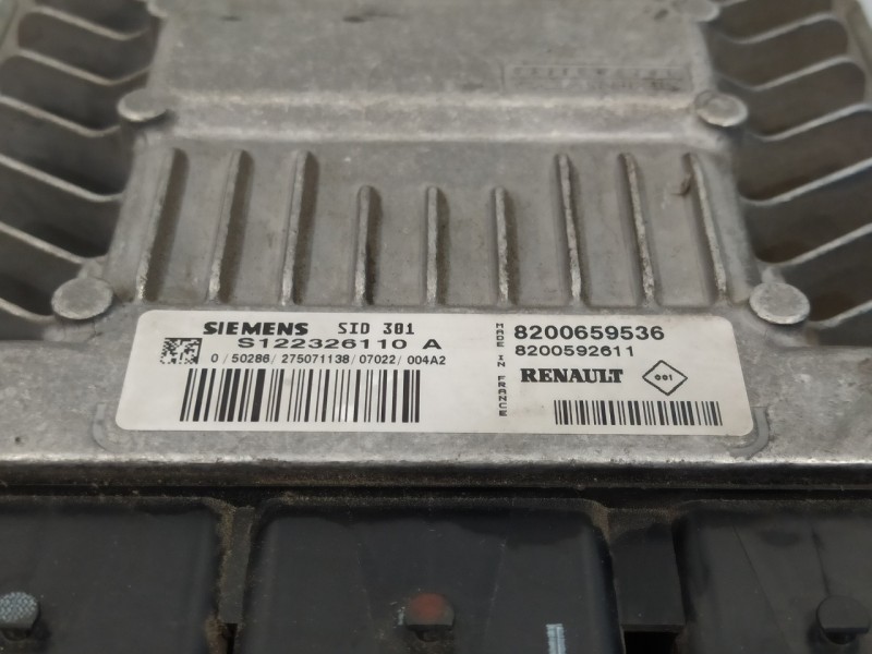 Recambio de centralita motor uce para renault scenic ii grand scenic ii referencia OEM IAM S122326110A 8200592611 8200659536