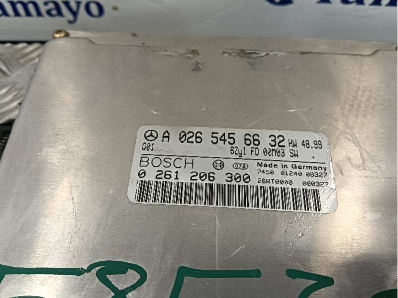 Recambio de centralita motor uce para mercedes-benz clase m (w163) referencia OEM IAM A0265456632 1635455832 0261206300