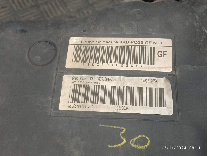 Recambio de deposito combustible para seat leon (1p1) 1.6 referencia OEM IAM 1K0201022G 1K0201085 1KO201085