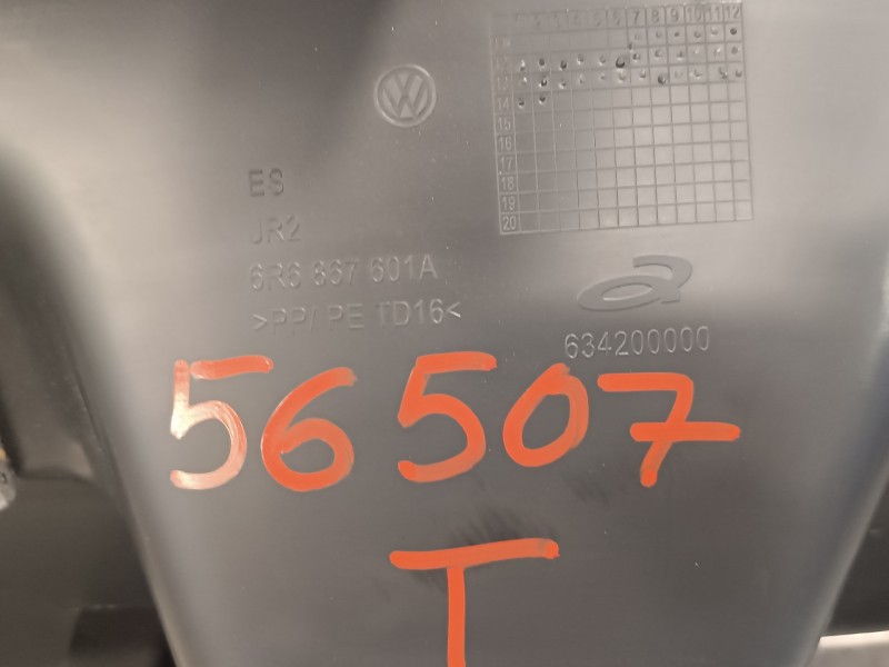 Recambio de guarnecido porton trasero para volkswagen polo (6c1) 1.0 referencia OEM IAM 6R6867601A  