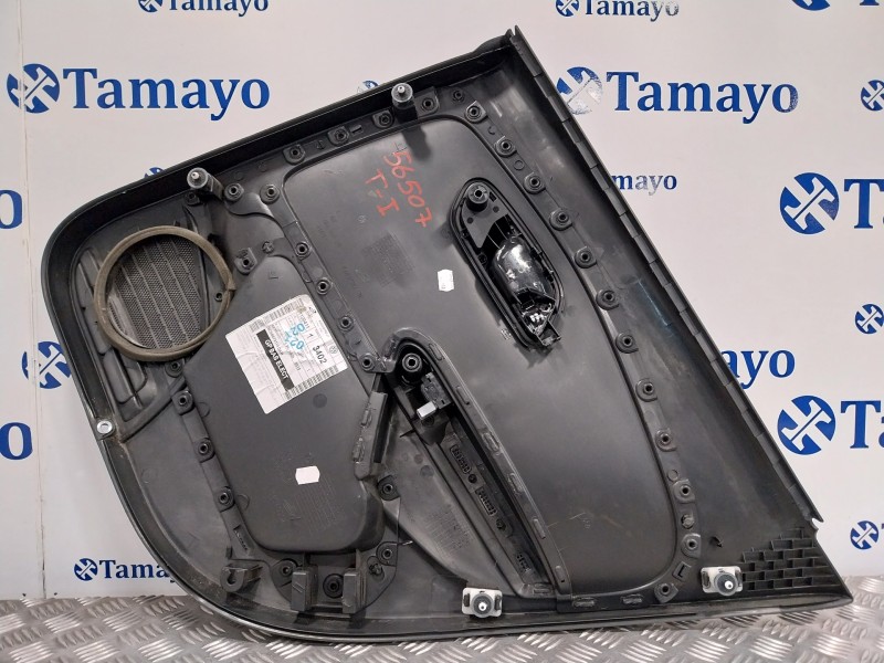 Recambio de guarnecido puerta trasera izquierda para volkswagen polo (6c1) 1.0 referencia OEM IAM 6R6867211  