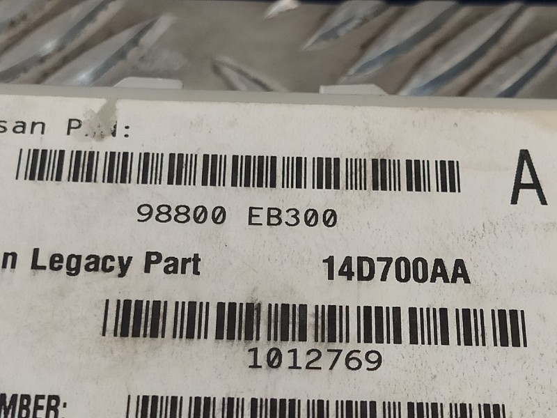 Recambio de modulo electronico para nissan pathfinder (r51) 2.5 dci diesel cat referencia OEM IAM 98800EB300  14D700AA