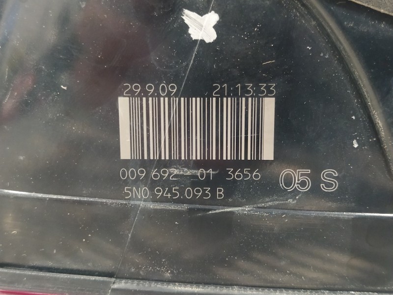 Recambio de piloto trasero izquierdo interior para volkswagen tiguan (5n1) 2.0 tdi referencia OEM IAM 5N0945093B  