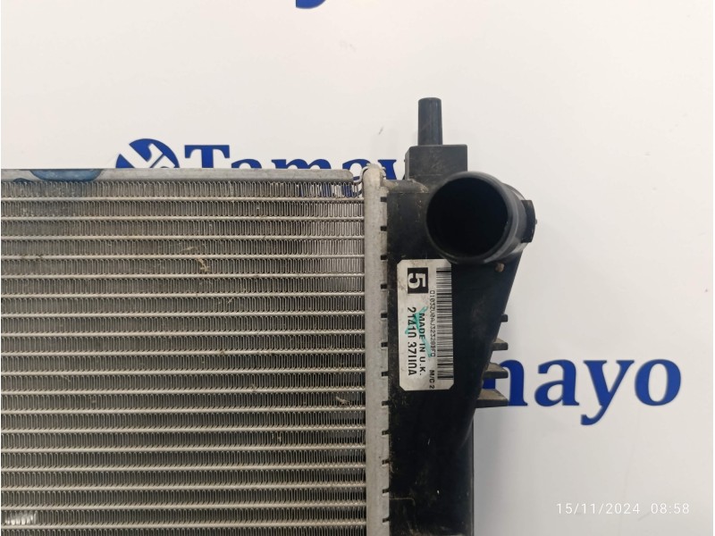 Recambio de radiador agua para nissan juke (f15) referencia OEM IAM 214103ZU0A  