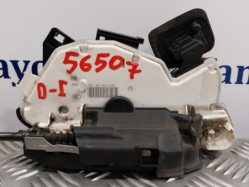 Recambio de cerradura puerta delantera izquierda para volkswagen polo (6c1) 1.0 referencia OEM IAM 5K1837015E  