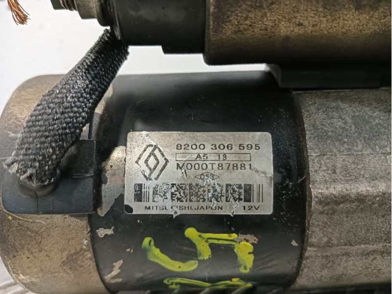 Recambio de motor arranque para renault megane ii berlina 3p referencia OEM IAM 8200306595  M000T87881