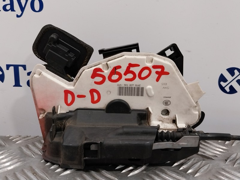 Recambio de cerradura puerta delantera derecha para volkswagen polo (6c1) 1.0 referencia OEM IAM 5K1837016E  