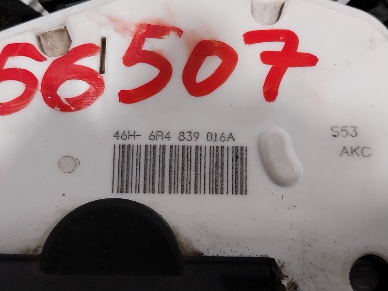 Recambio de cerradura puerta trasera derecha para volkswagen polo (6c1) 1.0 referencia OEM IAM 6R4839016A  