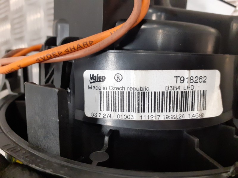 Recambio de motor calefaccion para toyota aygo 1.0 cat referencia OEM IAM T918262  