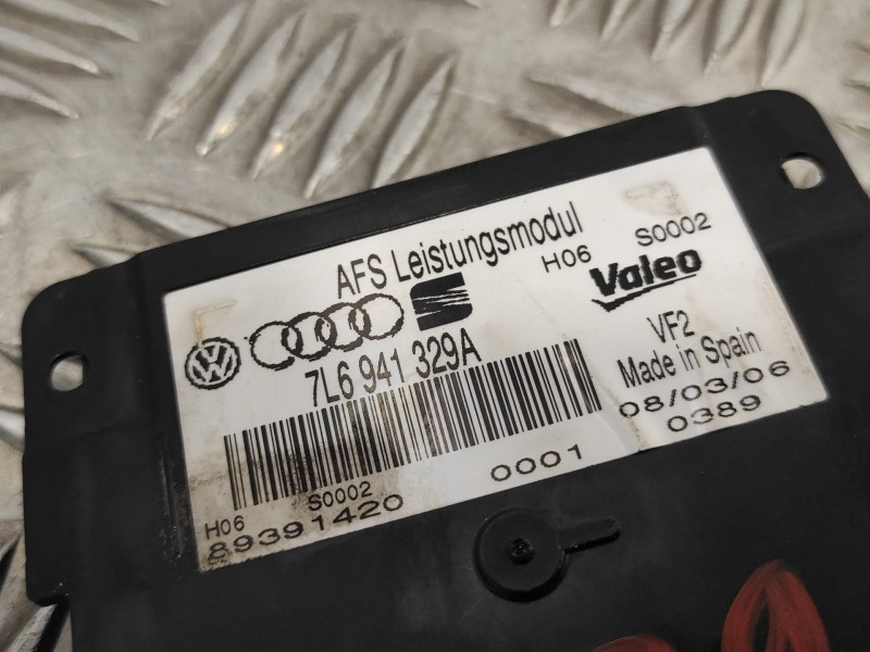 Recambio de centralita faros xenon para audi q7 (4l) 3.0 v6 24v tdi referencia OEM IAM 7L6941329A  89391420