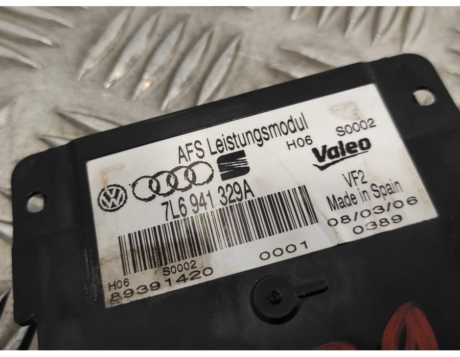 Recambio de centralita faros xenon para audi q7 (4l) 3.0 v6 24v tdi referencia OEM IAM 7L6941329A  89391420