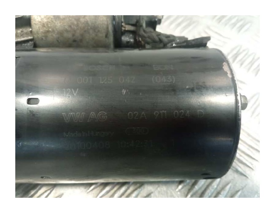 Recambio de motor arranque para skoda octavia berlina (1u2) 1.9 tdi referencia OEM IAM 02A911024D 1005821744 0001125042