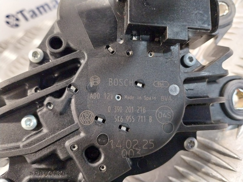 Recambio de motor limpia trasero para volkswagen polo (6c1) 1.0 referencia OEM IAM 0390201216  5K6955711B