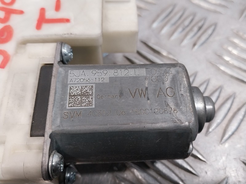 Recambio de elevalunas trasero derecho para skoda rapid 1.6 tdi dpf referencia OEM IAM 5JA959812L  A72056112