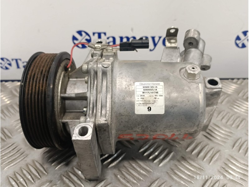 Recambio de compresor aire acondicionado para nissan juke (f15) referencia OEM IAM 926003ZL1A  