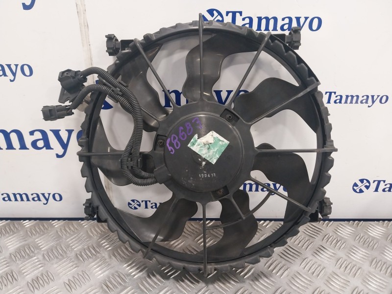 Recambio de electroventilador para hyundai i20 referencia OEM IAM 253804P050  253854P000