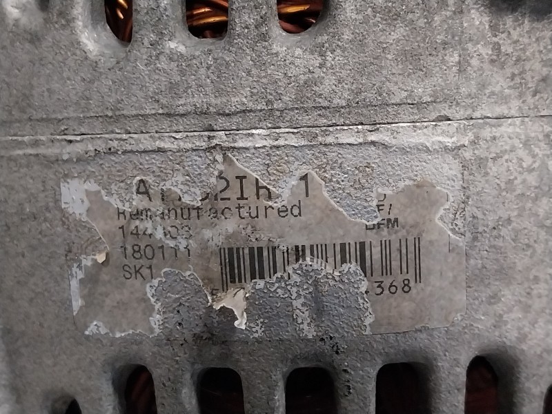 Recambio de alternador para renault megane ii berlina 3p 1.5 dci diesel referencia OEM IAM   