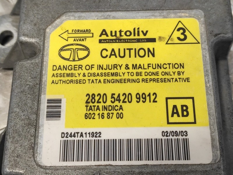 Recambio de centralita airbag para tata indica 1.4 g-475si45 referencia OEM IAM 282054209912  602168700
