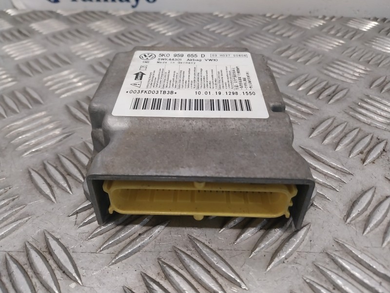 Recambio de centralita airbag para volkswagen golf vi (5k1) 1.2 tsi referencia OEM IAM 5K0959655D  5WK44301