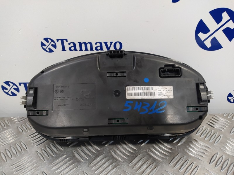 Recambio de cuadro instrumentos para renault fluence 1.5 dci diesel fap referencia OEM IAM 248104763RA  NS028017741